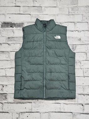 The North Face 1996 Retro Nuptse Down Puffer Vest Green Men's Medium